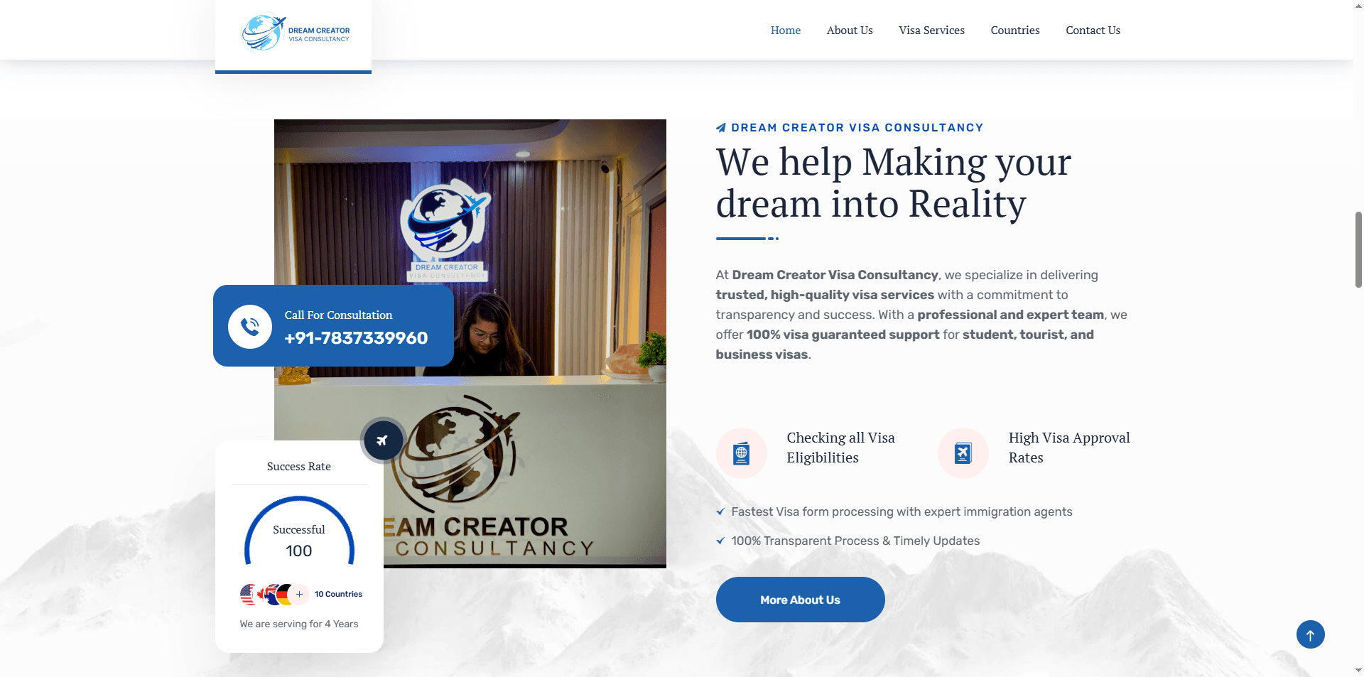 Dream Creator Visa Consultancy screenshot 2